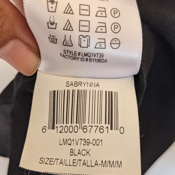 BCBGMAX Black Tank Top - Picture 5 of 6